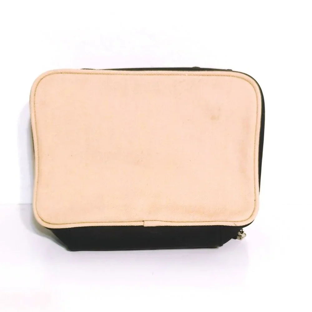 Polo Sport Ralph Lauren Beige Canvas Fragrance Toiletry Bag Travel Case - Picture 4 of 6